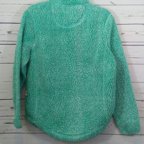 Simply Southern teddy bear half zip pullover - Picture 3 of 8